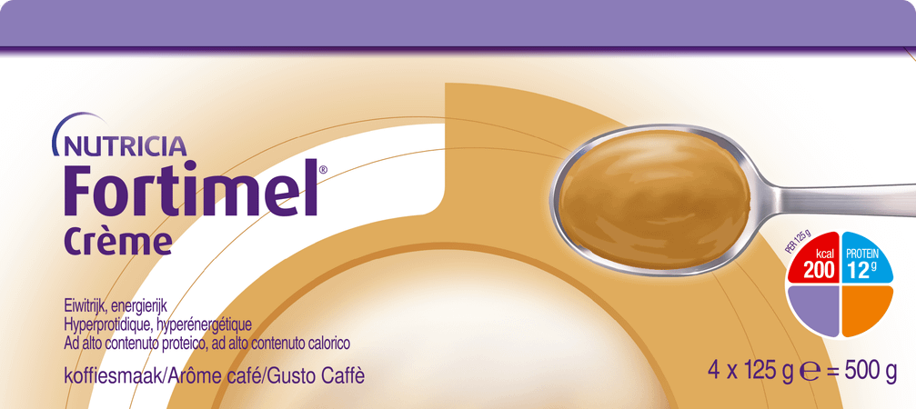 Fortimel Creme Mokka 4X125 g  -  Nutricia