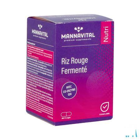 Mannavital Riz Rouge Fermente V-Caps 60