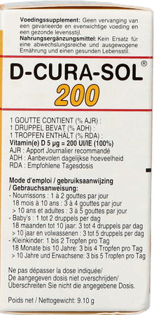 D-Cura Sol 200Ie Fl 10 ml