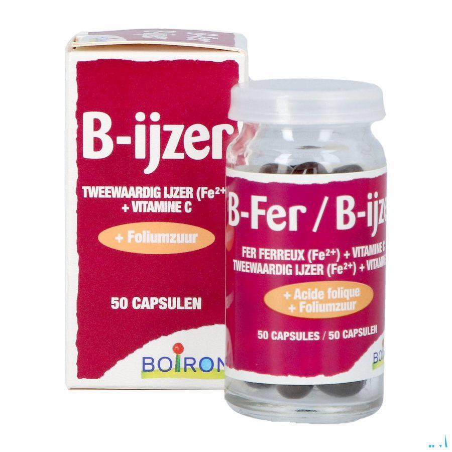 B-ijzer Nutridoses Capsule 50  -  Boiron