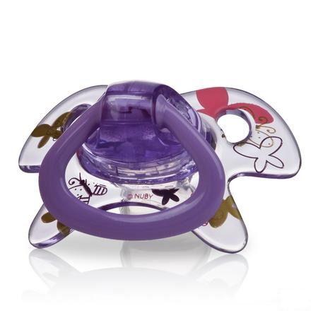 Nuby Sucette Orthodontique Geoac 6-18m  -  New Valmar