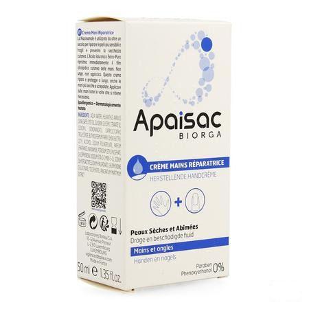 Apaisac Biorga Creme Mains Reparatrice Tube 50 ml