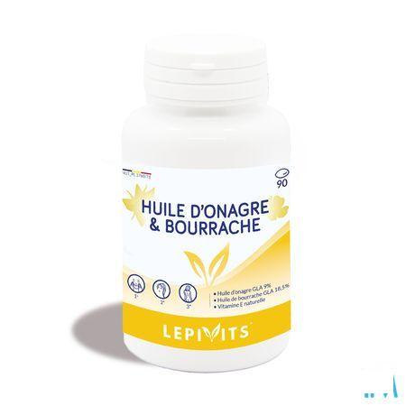 Lepivits Huile Onagre & Bourrache Bio Caps 90
