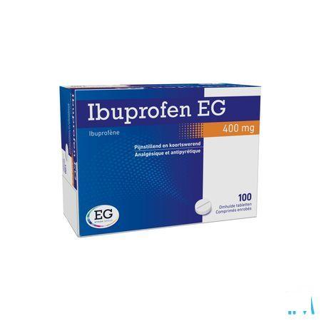 Ibuprofen EG 400 mg Comprimes Pellicules 100 X 400 mg  -  EG