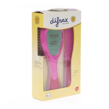 Difrax Set Borstel En Kam Dlx  -  Difrax