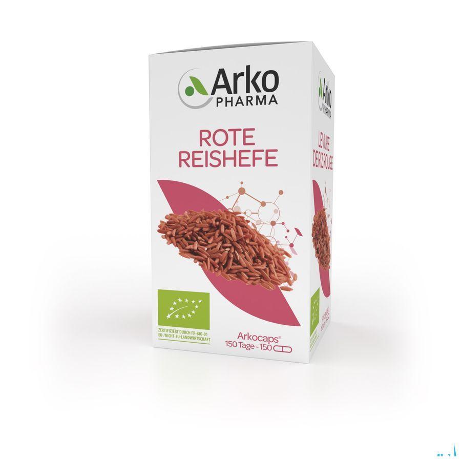 Arkocaps Rode Gist Rijst Bio Caps 150 Nf