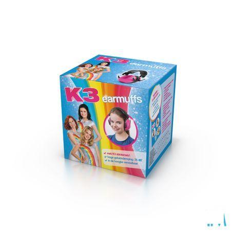 Studio 100 Gehoorbesch. Koptelefoon K3 3-12j Roze  -  Eureka Pharma