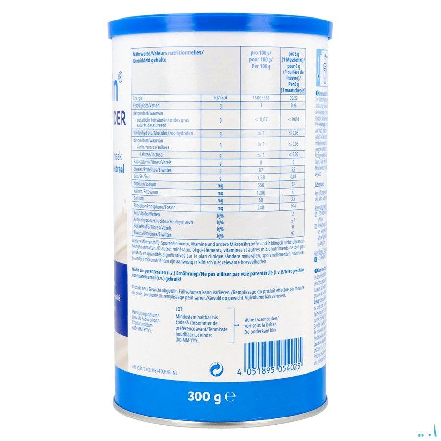 Fresubin Protein Powder 300 gr Neutre/neutraal  -  Fresenius