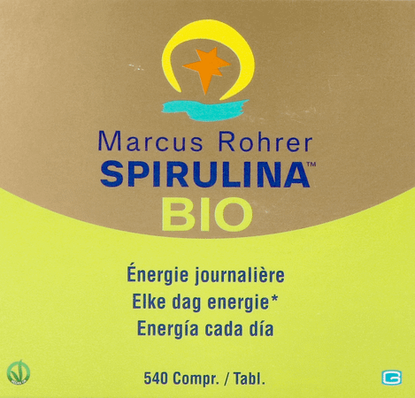 Marcus Rohrer Spirulina Tabletten 3x180 Bio