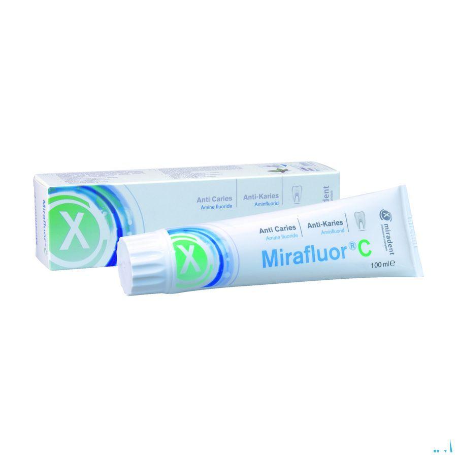 Mirafluor Tandpasta 100 ml  -  Eureka Pharma