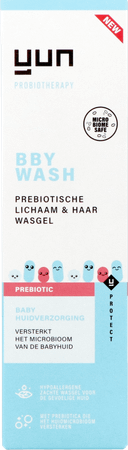 Yun Bby Prebiotic Lichaam & Haar Wasgel 200 ml