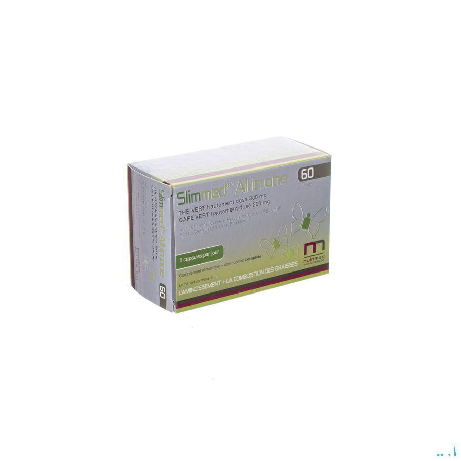 Slimmed All In One Blister V-Capsule 4x15  -  Nutrimed