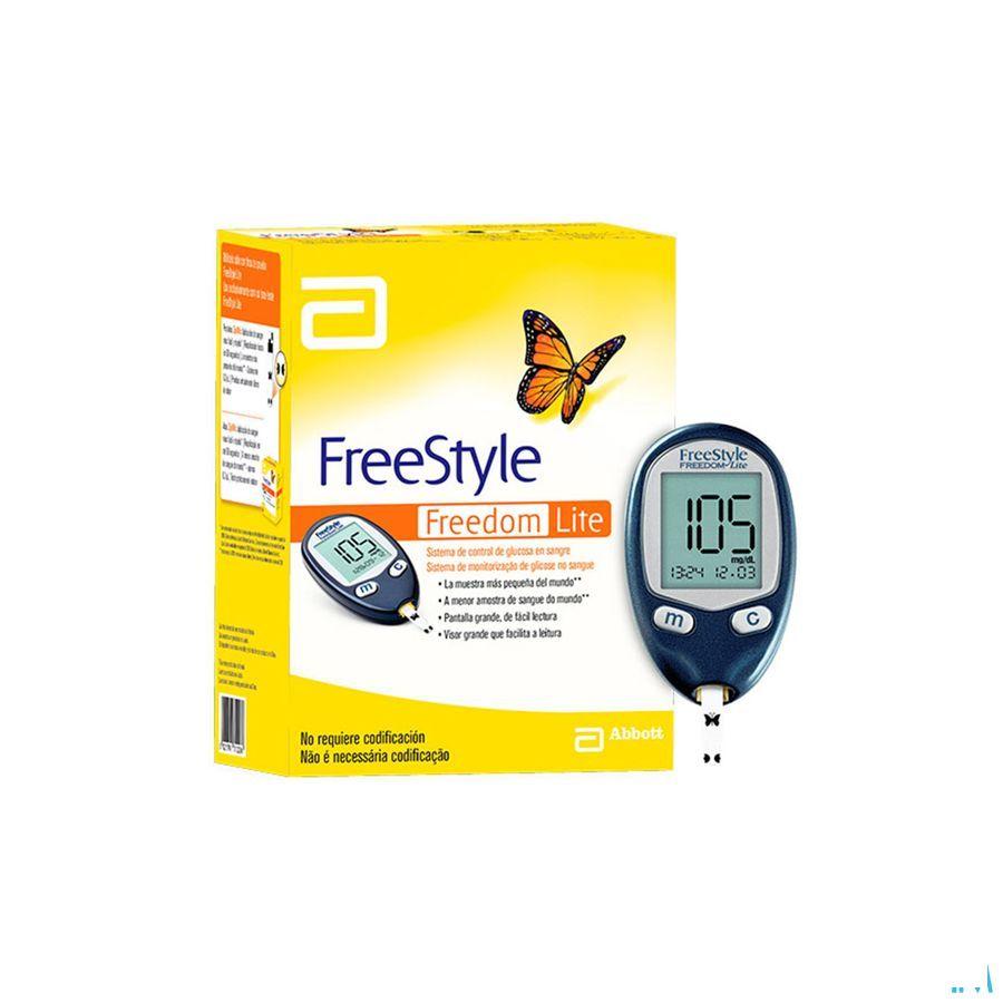 Freestyle Freedom Lite Bloedglucosemeter Startkit Belgie  mg/dL -  Abbott