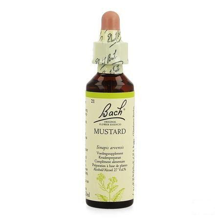 Bach Flower Remedie 21 Mustard 20 ml