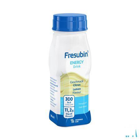 Fresubin Energy Drink Citron 4x200 ml 7006601  -  Fresenius