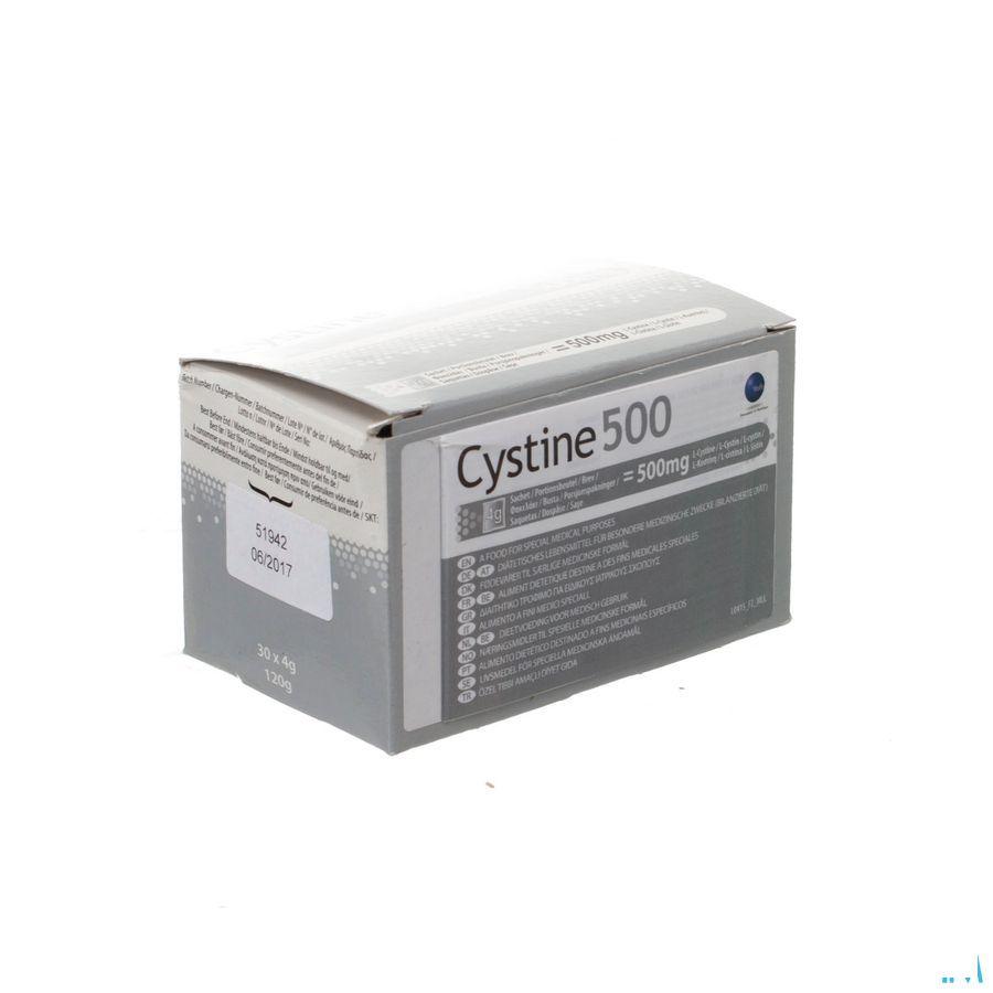 Cystine 500 Poudre Sachet 30x4g 
