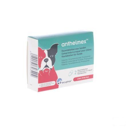 Anthelmex Kauwtabletten Hond 2  -  Ecuphar