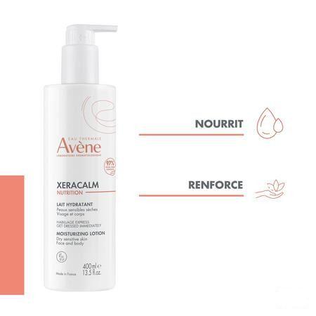 Avene Xeracalm Nutrition Hydraterende Melk 100 ml