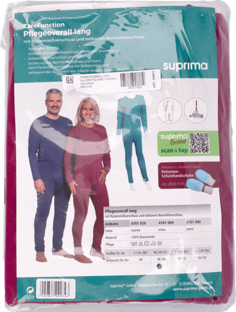 Suprima 4701 Salopette Ferm. Dos+Jambe Erika M  -  Bota