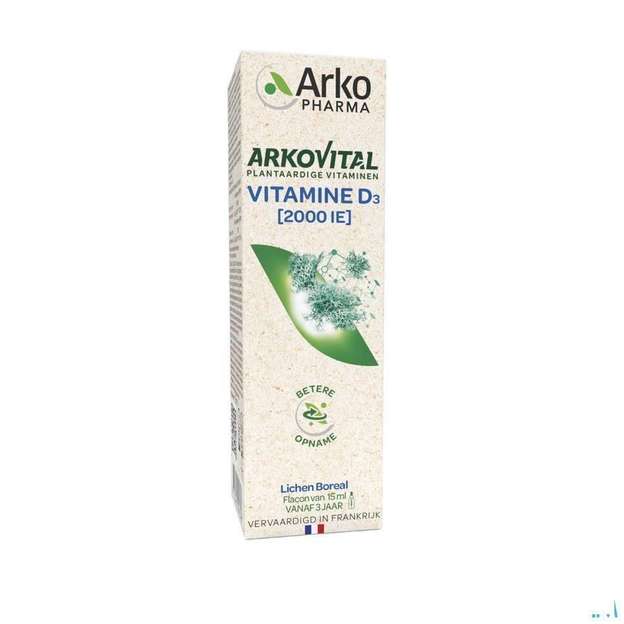 Arkovital Vit D3 & E Vegetales Fl 20ml  -  Arkopharma 