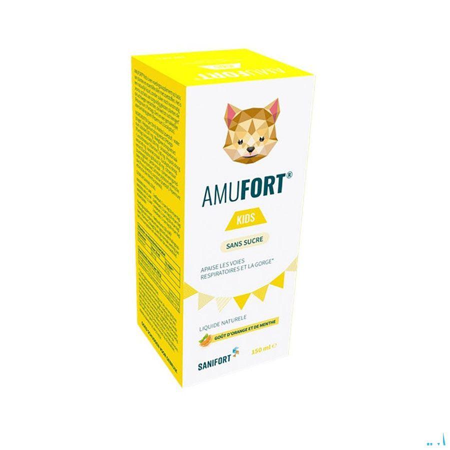 Amufort Kids Siroop Zonder Suiker 150 ml 