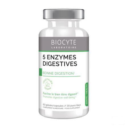 Biocyte 5 Enzymes Capsule 60  -  Biocyte