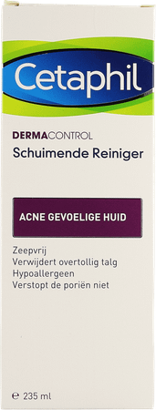 Cetaphil Dermacontrol Schuim. Gezichtsreinig.235 ml  -  Galderma Belgilux