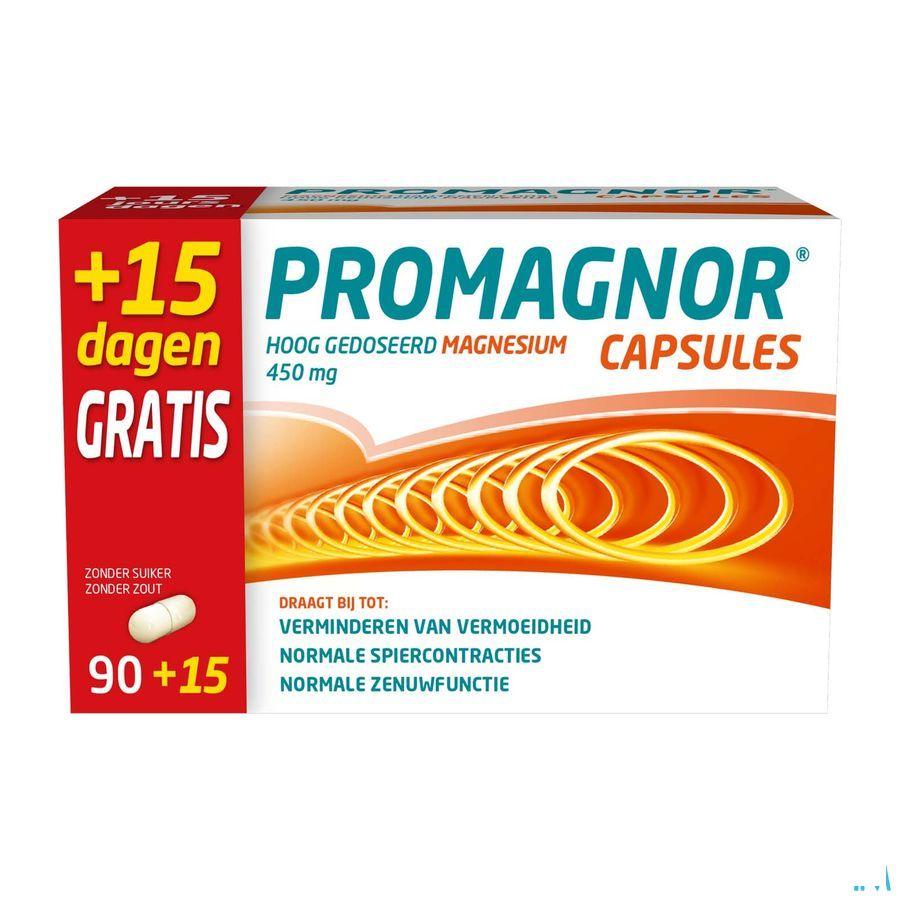 Promagnor 450 mg Capsule 90 + 15 Gratuit