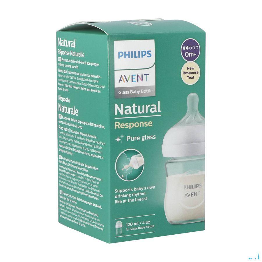 Philips Avent Natural 3.0 Zuigfles Glas 120 ml