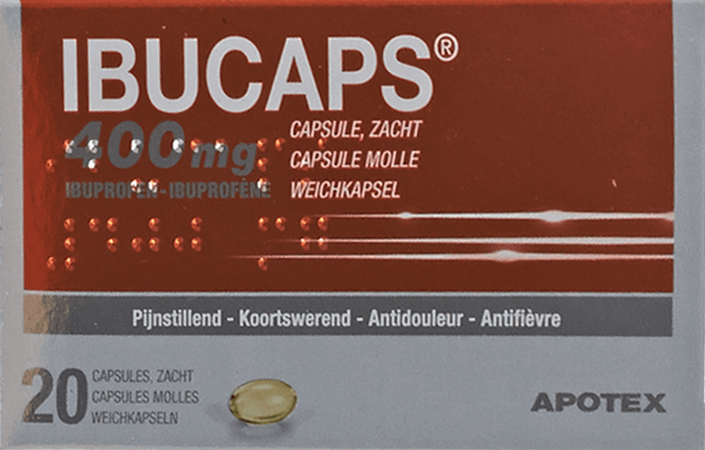 IbuCapsule 400 mg Apotex Capsule Zacht 20