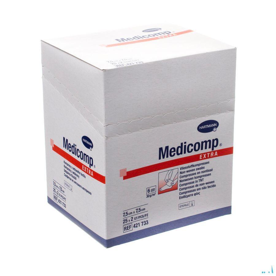 Medicomp Kompres Steriel 6Pl 7,5X7,5Cm 25X2 4110761  -  Hartmann
