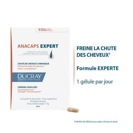 Ducray Anacaps Expert Progres. Haarutival Caps 90