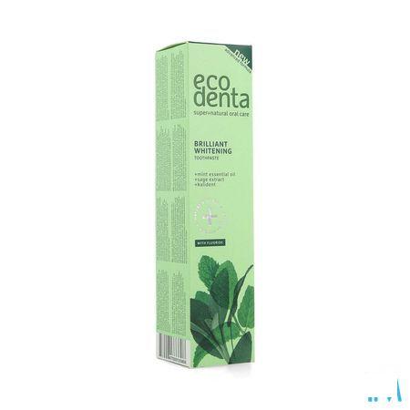 Eco Denta Whitening Tandpasta Ess. Olie Munt 100 ml  -  Laboratoires Gilbert Benelux