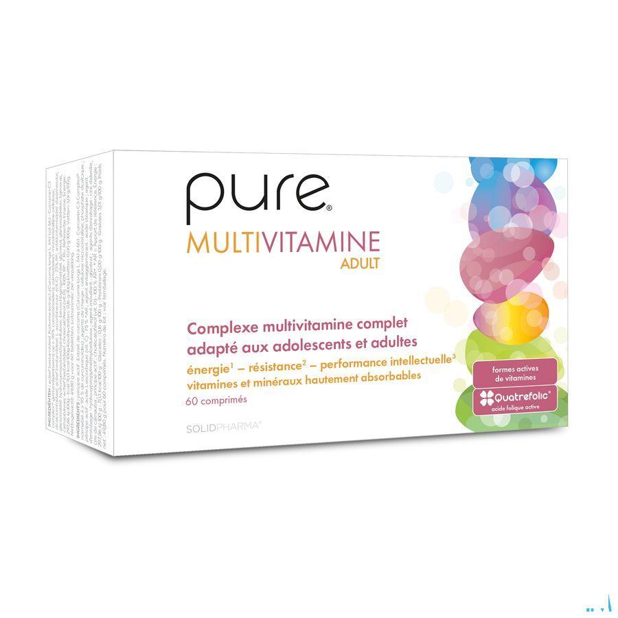 Pure Multivitamine Adult Tabl 60