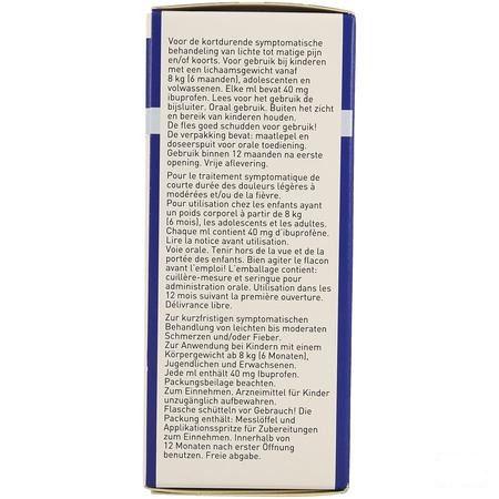 Ibuprofen EG 40 mg/ml Suspension Buvable 100 ml  -  EG