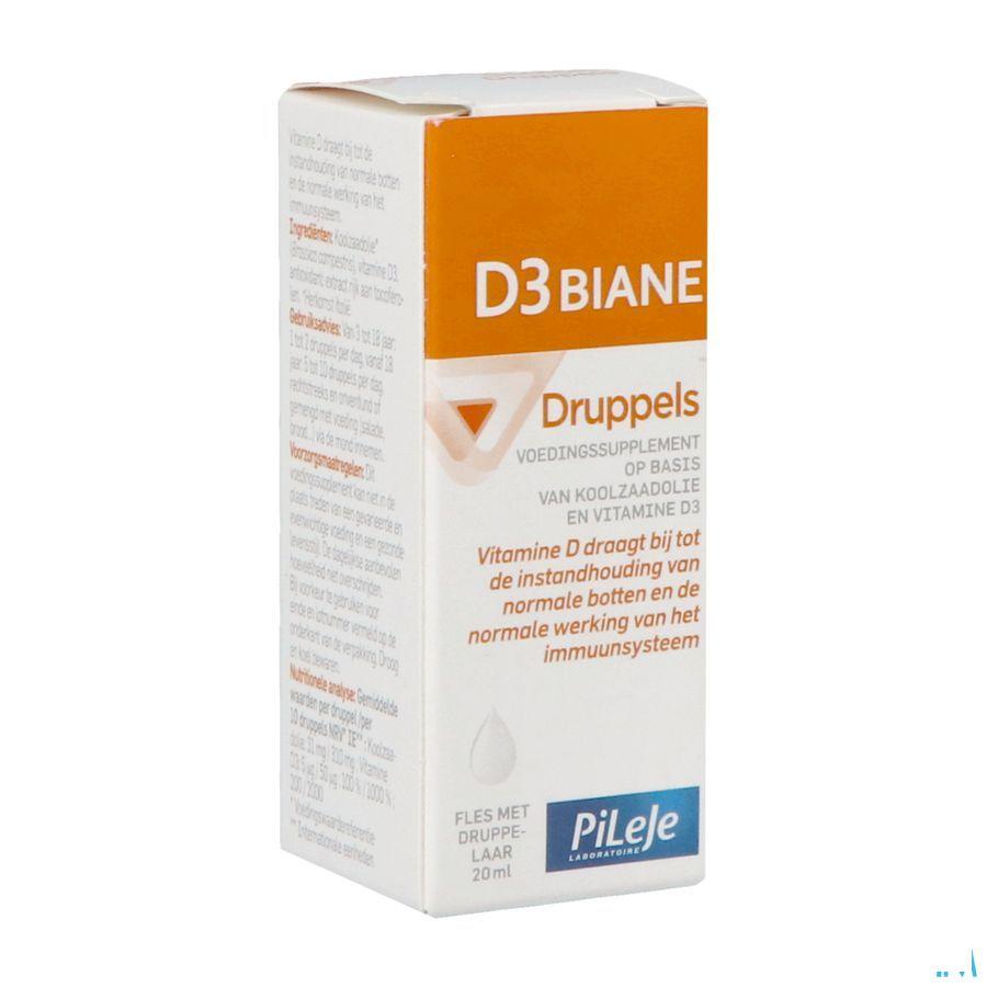D3 Biane Liquide 20 ml  -  Pileje