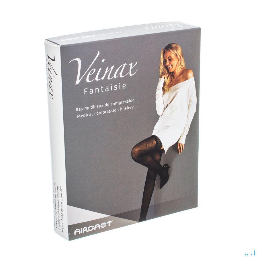 Veinax Panty Kleine Diamant 2 Lang Zwart Maat 1