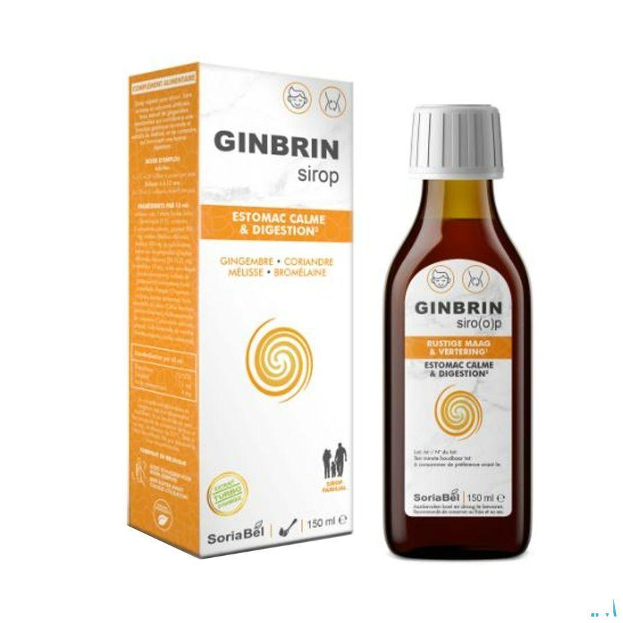 Soria Ginbrin Siroop 150 ml - Soria Bel