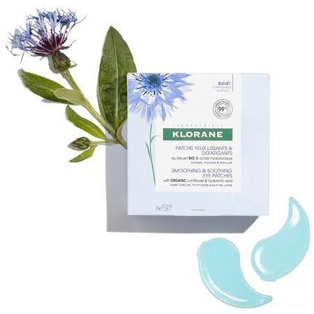 Klorane Visage Bleuet Patchs Defatig. Express 7X2