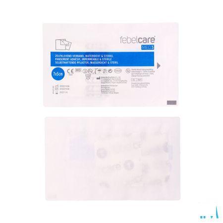 Febelcare Med3 Pans. Adh. Ster. Wtp 7X5Cm 5