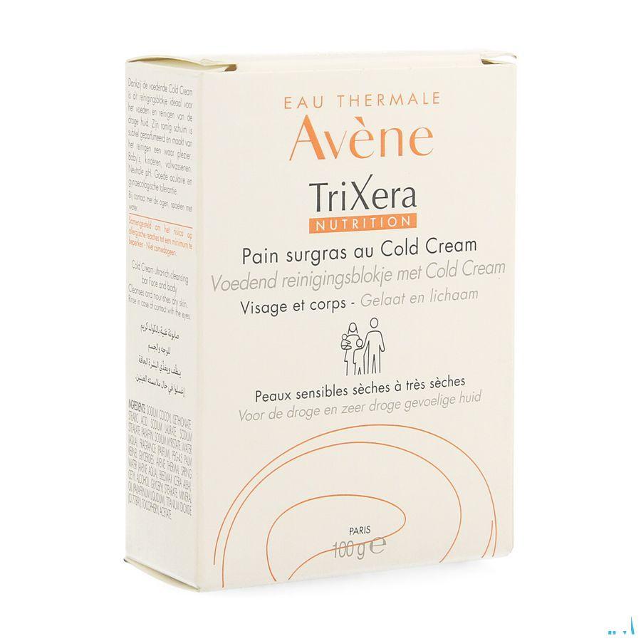 Avene Trixera Nutrit. Reinigend Blok Cold Cream 100 gr  -  Avene