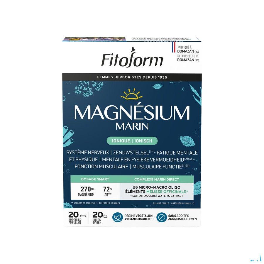Zee Magnesium Ampullen 20x10 ml Fitoform  -  Bioholistic Diffusion