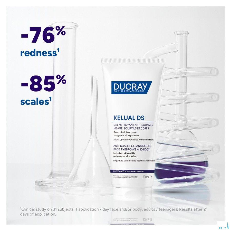Ducray Kelual Ds gel Nettoyant A/Squam 200 ml