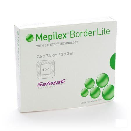 Mepilex Border Lite Verband Ster 7,5x 7,5 5 281200  -  Molnlycke Healthcare Mepilex Border Lite Verband Ster 7,5x 7,5 5 281200  -  Molnlycke Healthcare