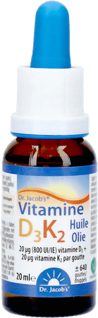 Vitamine D3 K2 Flacon 20 ml  -  Natura Medicatrix