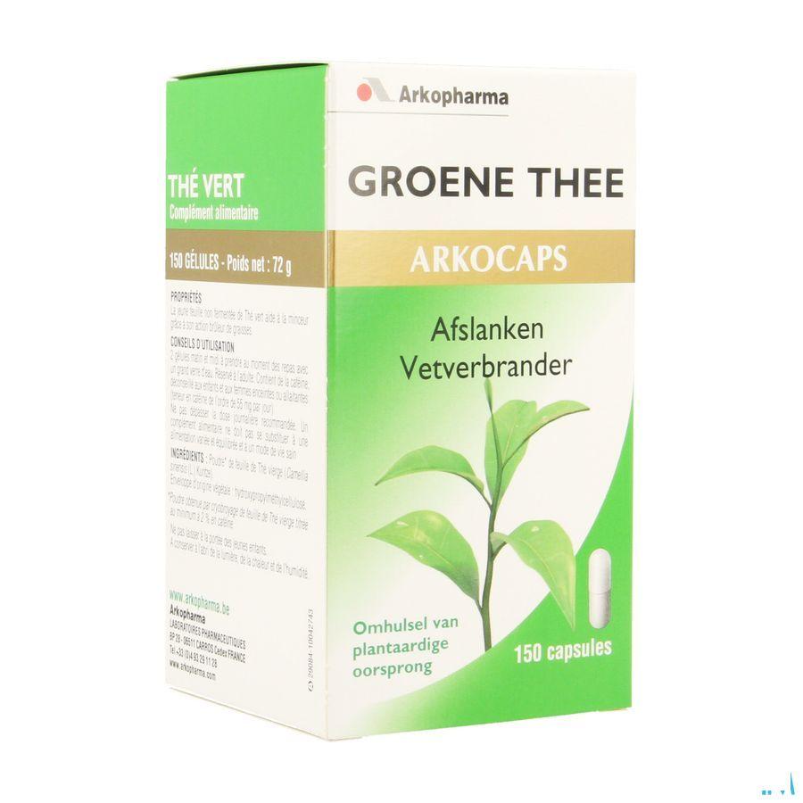 Arkogelules The Vert (camiline) Vegetal 150  -  Arkopharma