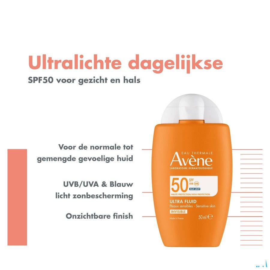 Avene Zon Spf50 Ultra Fluid Invisible 50 ml