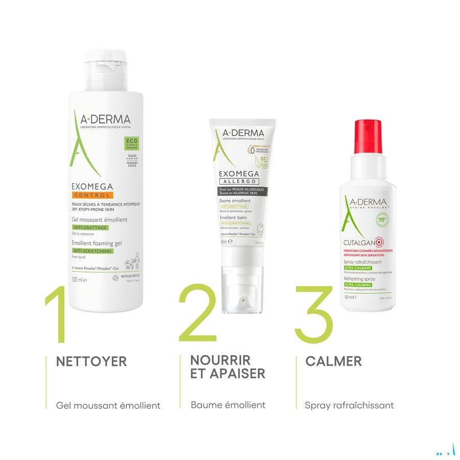 Aderma Exomega Allergo Balsem Emolierend Tube200 ml  -  Aderma