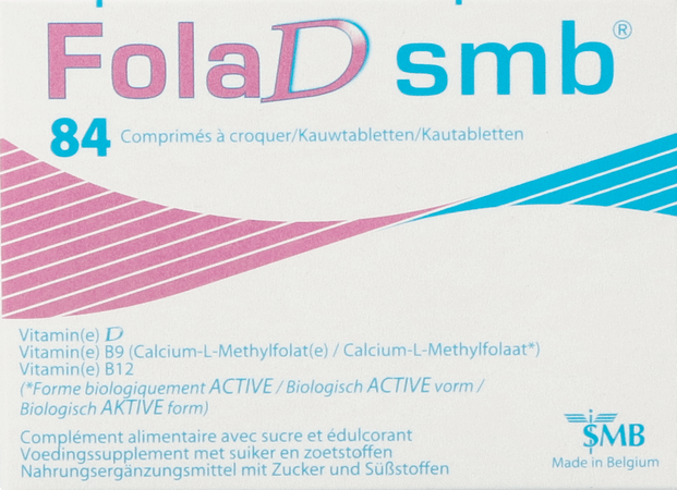 Folad Smb kauwtabletten 84