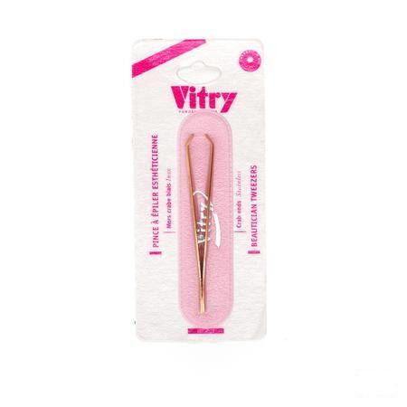 Vitry Prestige Pince Epiler "crabe" Dore 4021  -  Vitry